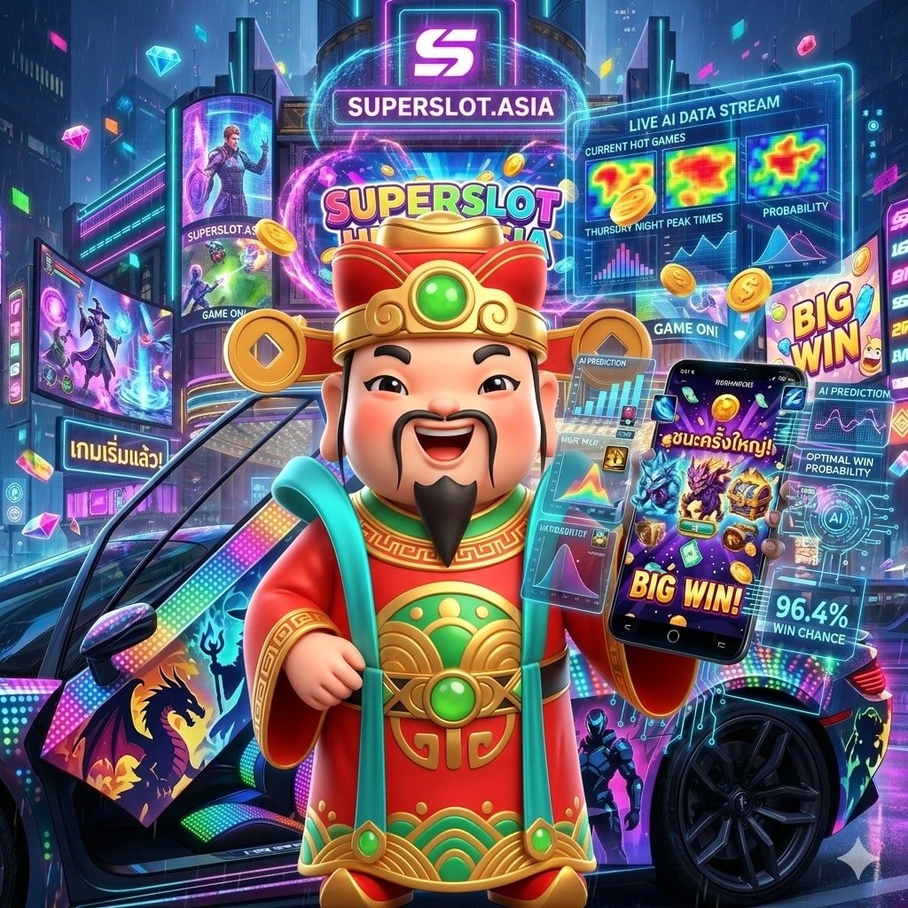 AI บอกมา! เจาะลึกช่วงเวลาโบนัสแตกคืนวันพฤหัสบดี สถิติใหม่ปี 2026 ที่ Superslot.asia ที่นักปั่นมือโปรซุ่มเงียบ