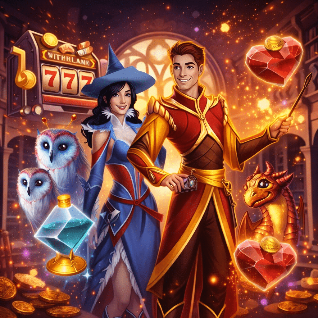 กระแสแรง HBO ปลุก Harry Potter! พาเล่นสล็อตธีมเวทมนตร์ “Witchcraft Academy” บน Superslot