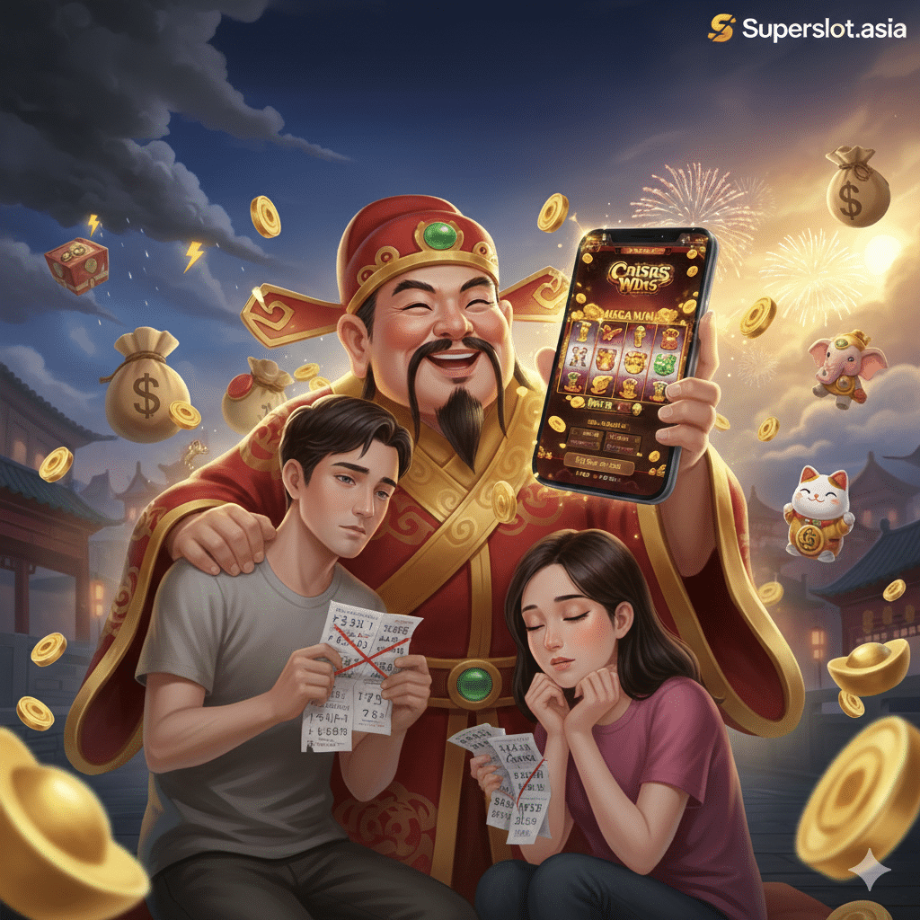 ลุ้นแจ็คพอตหลักแสนกับสล็อตธีมนำโชค 2026 ใครถูกหวยกินบอกเลยเชิญทางนี้!